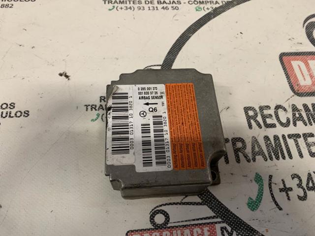 Módulo processador de controlo da bolsa de ar (Centralina eletrônica AIRBAG) 18209726 MERCEDES