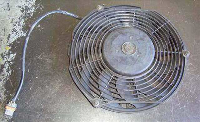 Ventilador elétrico de aparelho de ar condicionado montado (motor + roda de aletas) 1845043 OPEL
