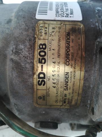 Compressor de aparelho de ar condicionado para Volkswagen Jetta 19E, 1G2, 165, 167