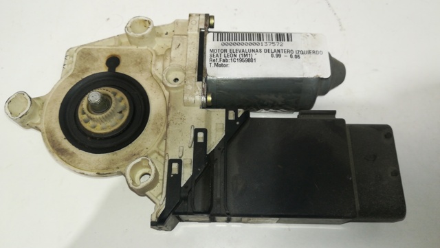 Motor de acionamento de vidro da porta dianteira esquerda 1C1959801 VAG