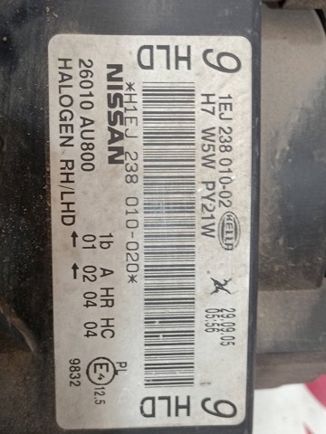 1EJ23801002 Nissan/Infiniti
