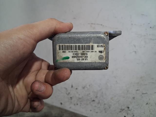 Sensor de aceleração longitudinal 1J0907655 VAG