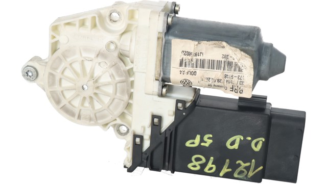 Motor de acionamento de vidro da porta dianteira direita 1J1959802D VAG