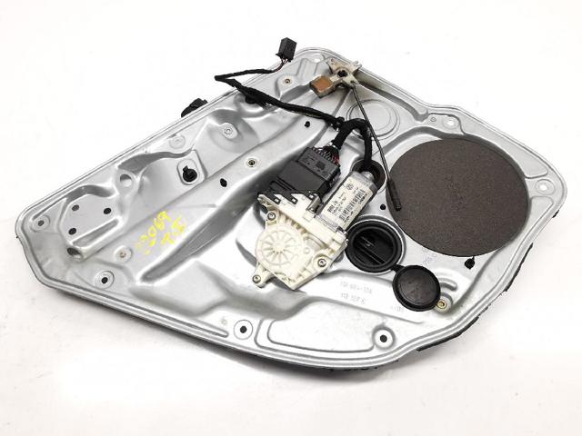 Motor de acionamento de vidro da porta traseira esquerda 1J4839755E VAG