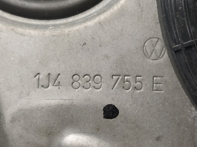 Motor de acionamento de vidro da porta traseira esquerda 1J4839755E VAG
