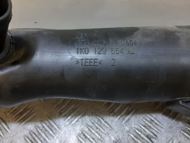 Cano derivado de ar, entrada na turbina (supercompressão) 1K0129654AJ VAG
