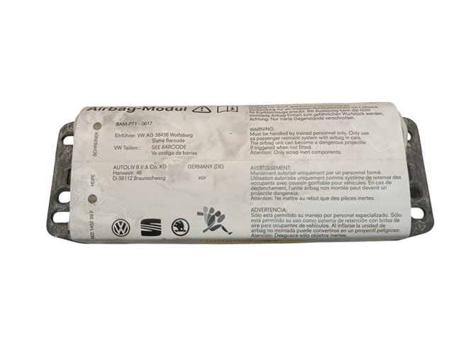 Cinto de segurança (AIRBAG) de passageiro 1K0880204K VAG