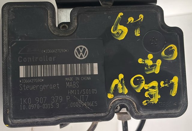 Unidade hidráulico de controlo ABS 1K0907379 VAG