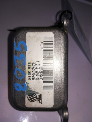 Sensor de aceleração transversal (ESP) 1K0907655B VAG
