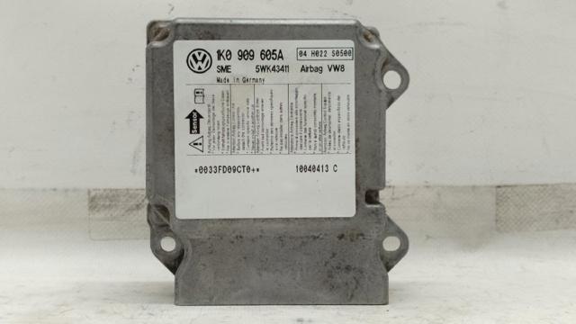Módulo processador de controlo da bolsa de ar (Centralina eletrônica AIRBAG) 1K0909605A VAG