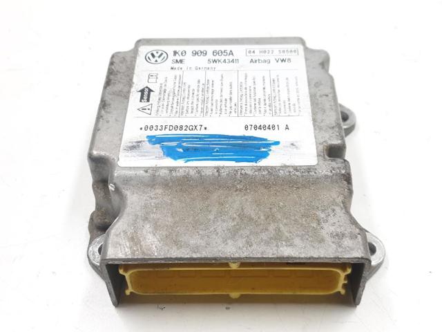 Módulo processador de controlo da bolsa de ar (Centralina eletrônica AIRBAG) 1K0909605A VAG