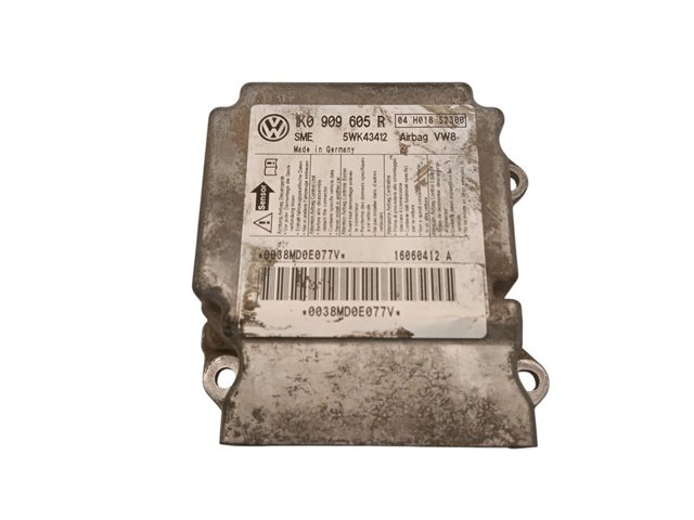 Módulo processador de controlo da bolsa de ar (Centralina eletrônica AIRBAG) 1K0909605R VAG