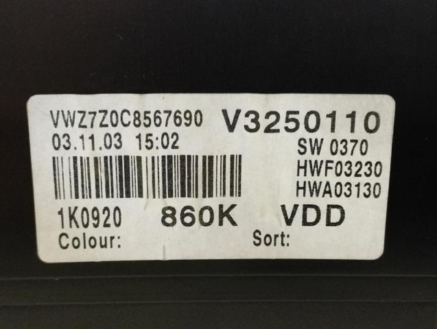 1K0920860K VAG