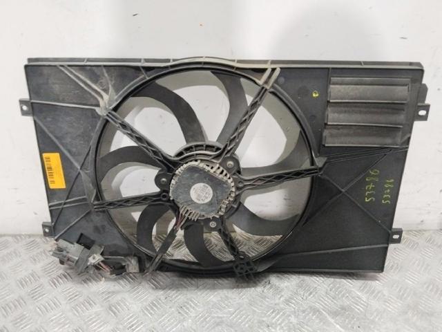 Ventilador elétrico de esfriamento montado (motor + roda de aletas) esquerdo 1K0959455CP VAG