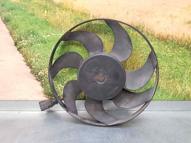 Ventilador elétrico de esfriamento montado (motor + roda de aletas) direito 1K0959455DG VAG
