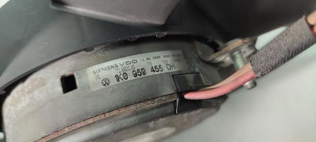 Ventilador elétrico de esfriamento montado (motor + roda de aletas) direito 1K0959455DH VAG
