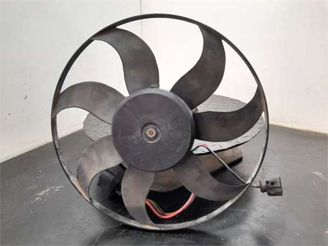 Ventilador elétrico de esfriamento montado (motor + roda de aletas) esquerdo 1K0959455N VAG