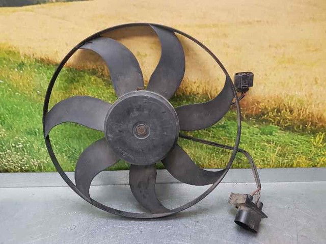 Ventilador elétrico de esfriamento montado (motor + roda de aletas) esquerdo 1K0959455P VAG