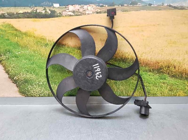 Ventilador elétrico de esfriamento montado (motor + roda de aletas) esquerdo 1K0959455P VAG