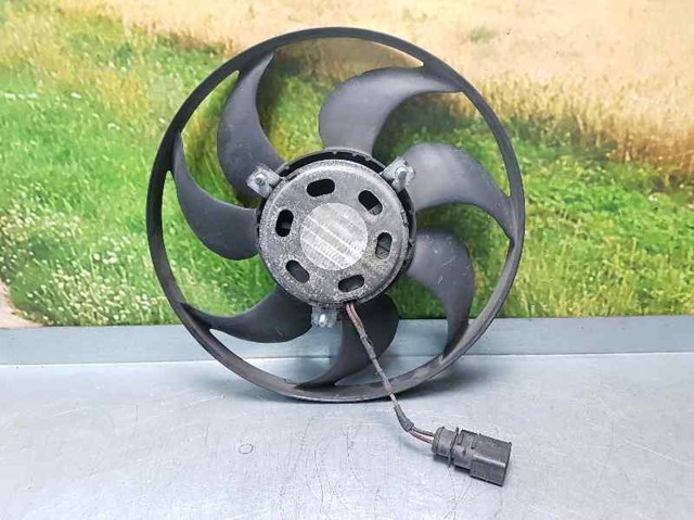 Ventilador elétrico de esfriamento montado (motor + roda de aletas) direito 1K0959455Q VAG