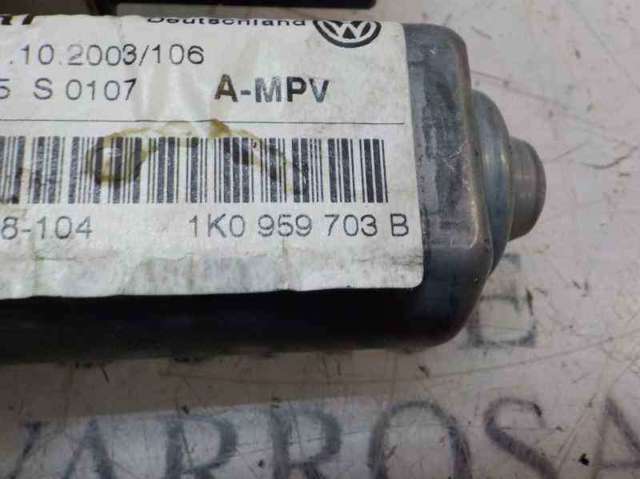 Motor de acionamento de vidro da porta traseira direita 1K0959703EL01 VAG