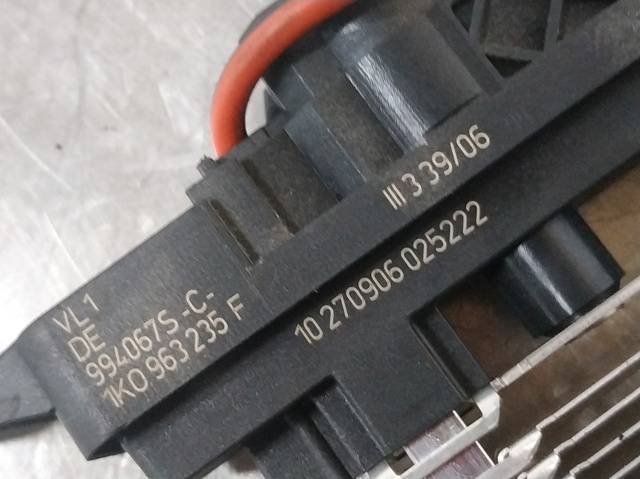 Aquecedor elétrico de ar do sistema de calefacção de salão 1K0963235F VAG