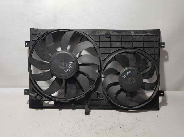 Difusor do radiador de esfriamento, montado com motor e roda de aletas 1K0998455 VAG