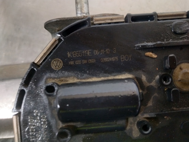 Motor de limpador pára-brisas do pára-brisas 1K1955119E VAG