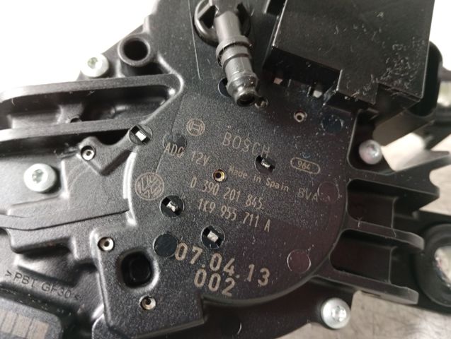 Motor de limpador pára-brisas de vidro traseiro 1K9955711A VAG