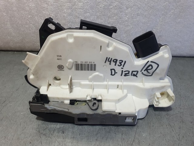 Fecho da porta dianteira esquerda 1S1837015H VAG