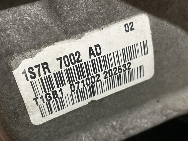 Caixa de Mudança montada (caixa mecânica de velocidades) 1S7R7002AD FORD