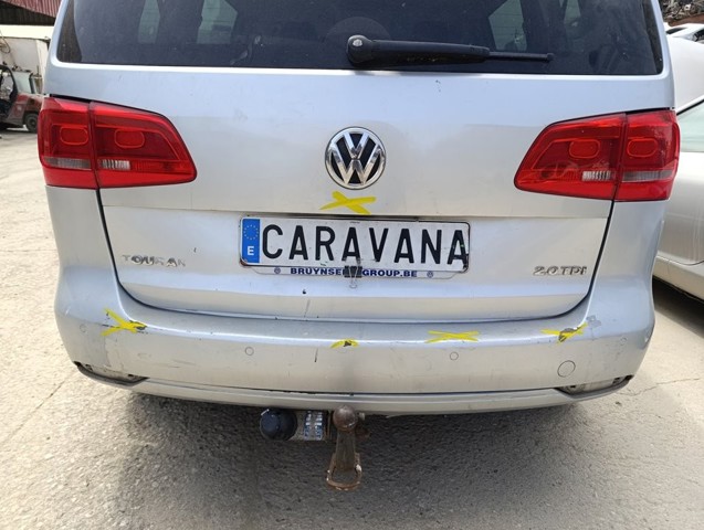 Pára-choque traseiro para Volkswagen Touran 1T3