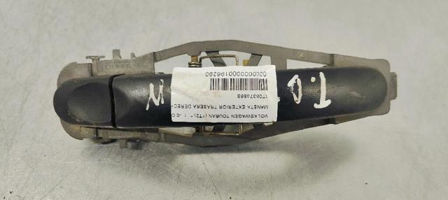 Suporte de maçaneta externa da porta dianteira direita 1T0837886B VAG
