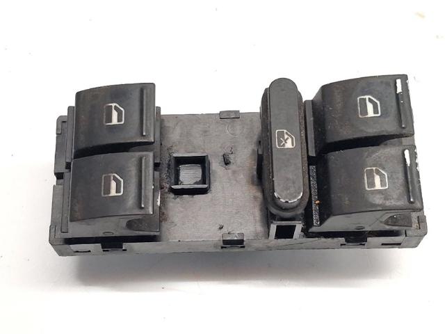 Unidade de botões dianteira esquerda de controlo de elevador de vidro 1Z0959858B3X1 VAG