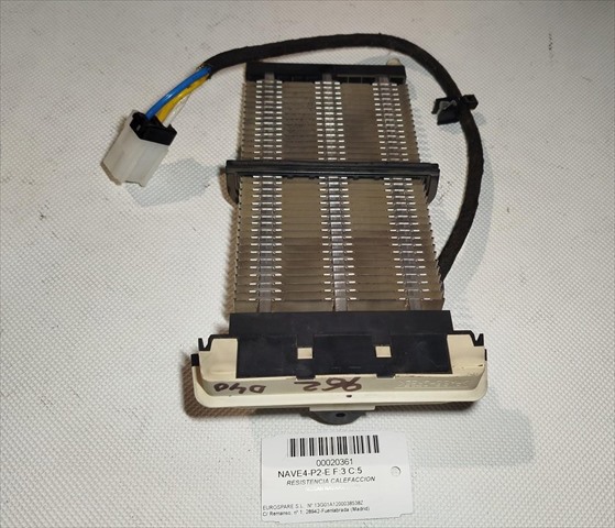 Aquecedor elétrico de ar do sistema de calefacção de salão 200150139 NISSAN