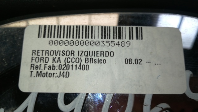 Cabeça de motor (CBC) 2011400 FORD