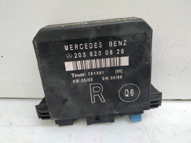 Módulo de conforto da porta traseira 2038200826 MERCEDES