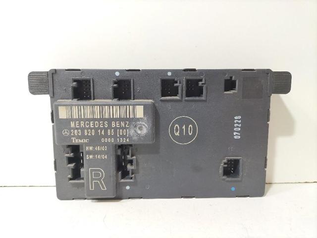 Módulo de conforto da porta dianteira 2038201485 MERCEDES