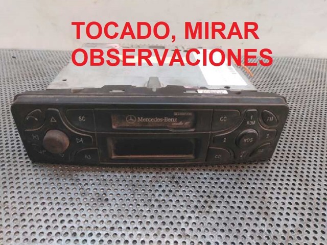 Aparelhagem de som (rádio AM/FM) 2038201686 MERCEDES