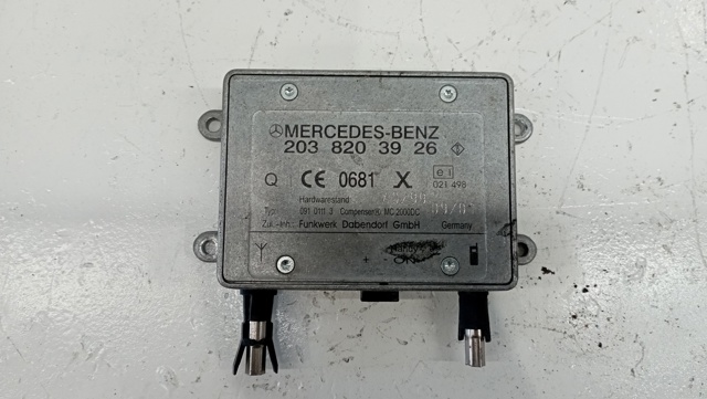 Unidade de controlo de telefone 2038203926 MERCEDES