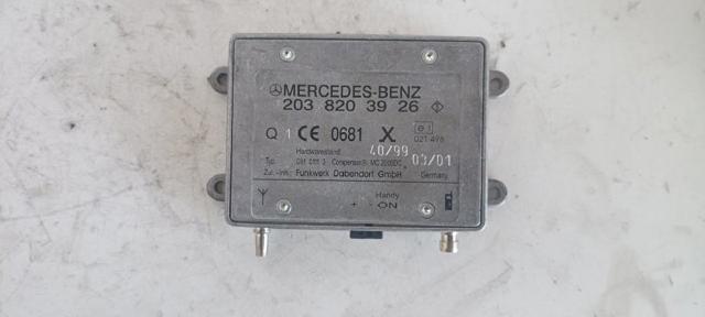 Unidade de controlo de telefone 2038203926 MERCEDES