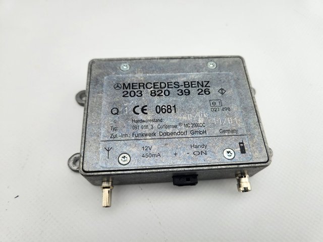 Unidade de controlo de telefone 2038203926 MERCEDES