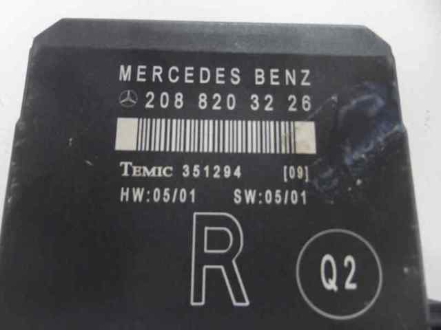 Unidade de conforto 2088203226 MERCEDES