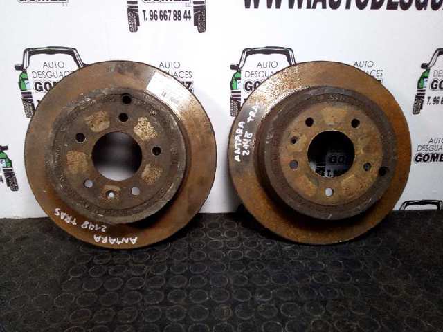 Disco do freio traseiro 20968395 OPEL