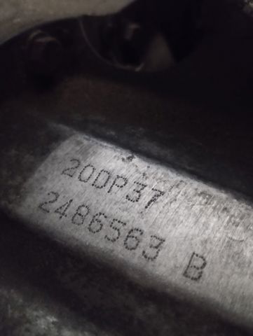 Caixa de Mudança montada (caixa mecânica de velocidades) 20DP37 PEUGEOT
