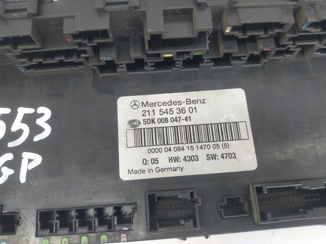 Unidade de controlo de sinais SAM 2115453601 MERCEDES