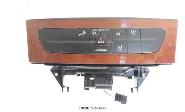 Botão de ativação do sinal de emergência 2116800552 MERCEDES
