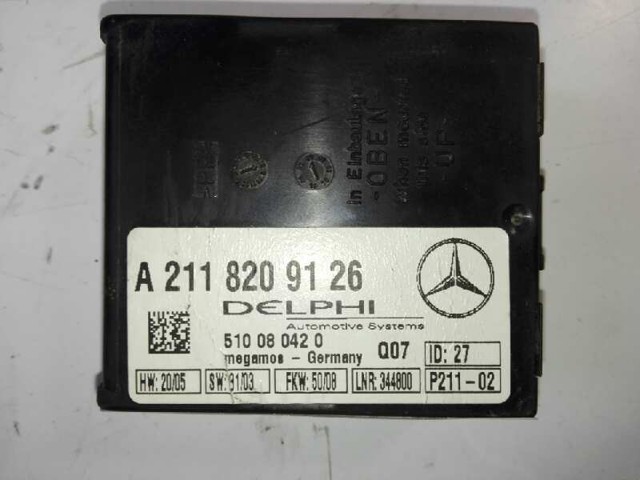 Sino sonoro de sinalização 2118209126 MERCEDES