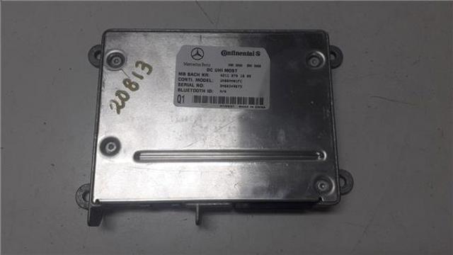 Unidade de controlo Bluetooth 2118701885 MERCEDES