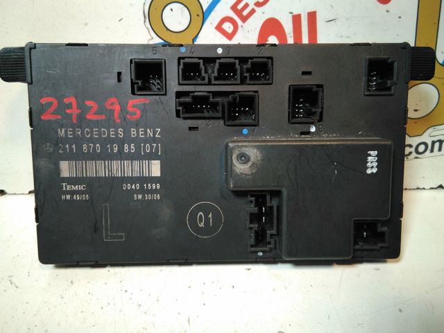 Unidade de conforto 2118701985 MERCEDES